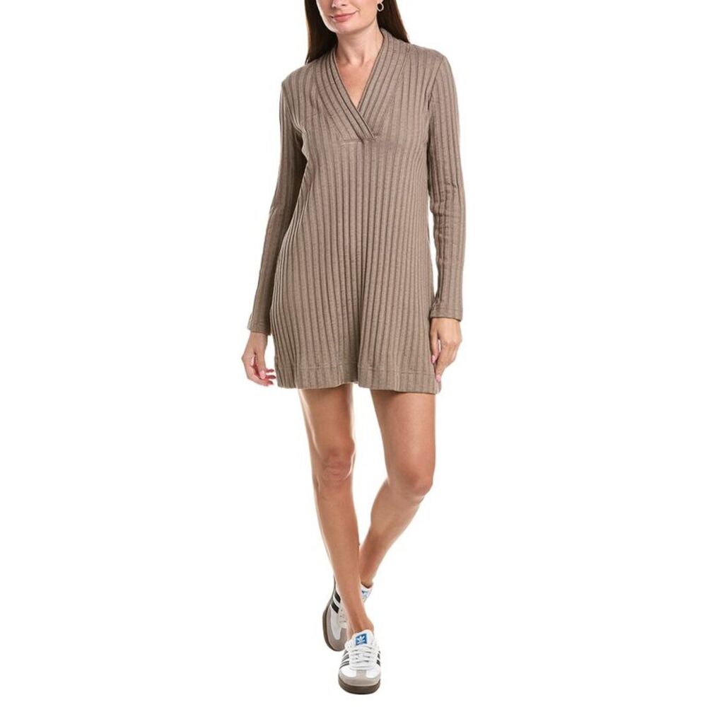 Michael Stars Womens  Tory Dress, Brown